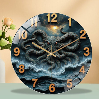 Horloge murale Octopus