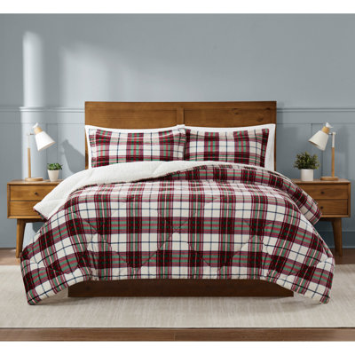 Truly Soft Cuddle Warmth Marlon Plaid Comforter Set