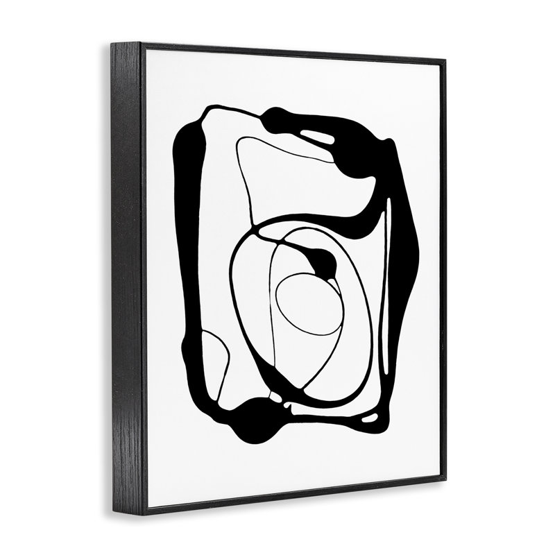 Art de giclée encadrée par Lanie Loreth, Giclée encadrée noir minuit, H 20 po x l 16 po