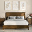 Base de lit en bois massif Cape