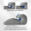Memory Foam Wedge Position Cushion for Couples, Ergonomic Support for Back Pain, Pregnancy Comfort & Versatile Deeper Position Support