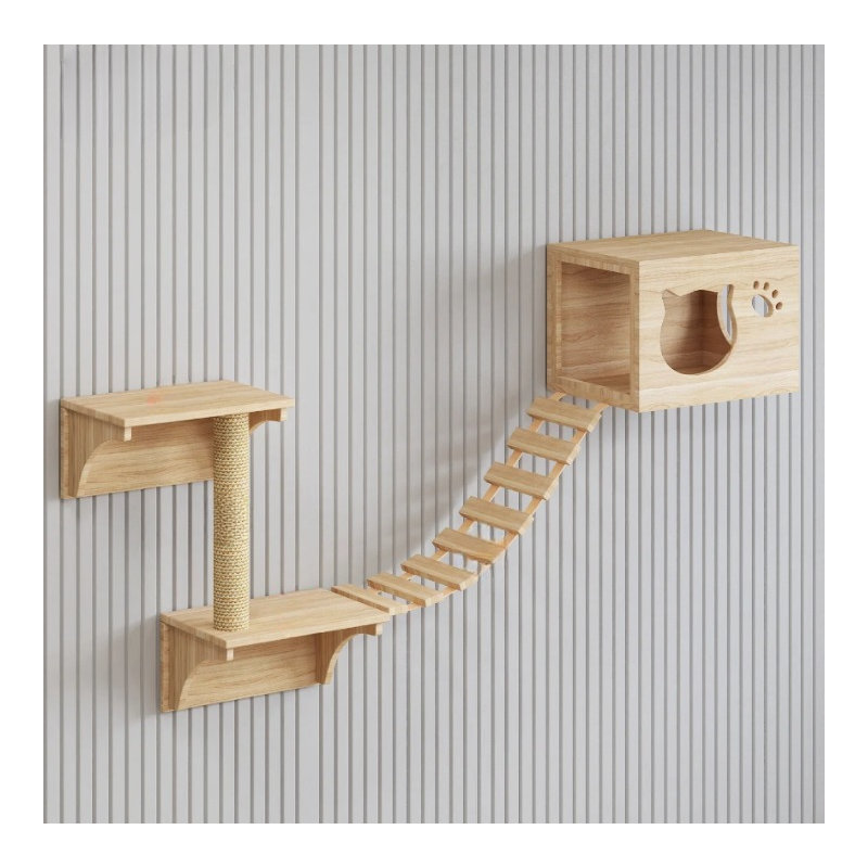 Obadiah Wood Pet Bed