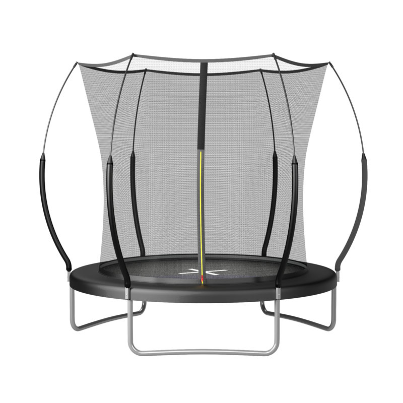 YC 6FT Springfree No Gap Trampoline- Blak