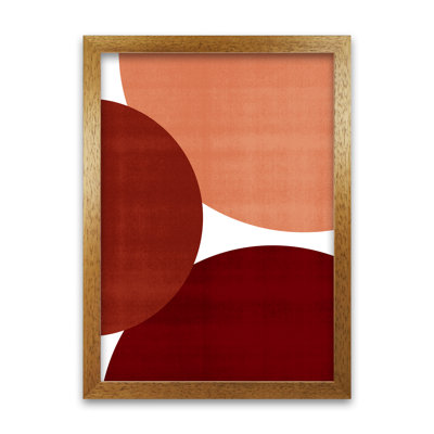 Abstract Art Reds Original - Print