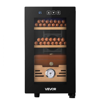 Armoire de refroidissement pour réfrigérateur à cigare électrique 23L, contrôle de la température de 150 points