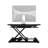 Adjustable Curved Metal Base Standing Desk Converter-67453132-67453133