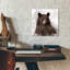  «Bear Mountain» par Carol Robinson, art mural en verre acrylique, 24 po x 24 po-1145444130