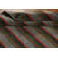 Tapis indien rayé en laine de style Gabbeh 5 x 10