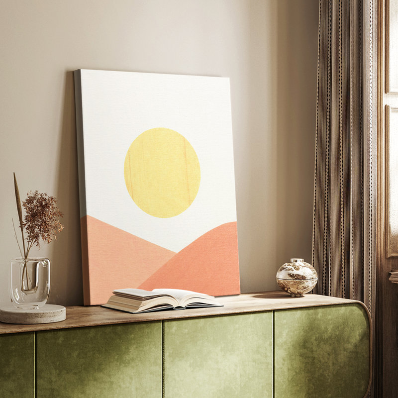 Simple Boho Sun II - galerie sur mesure, H 18 po x l 12 po
