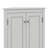 Triangular Corner Cabinet With Adjustable Shelves And Chic Doors-1413908229