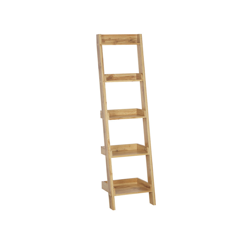 Cobden Ladder Bookcase, 169cm H x 45cm W x 43cm D, Light Wood