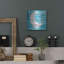 Gracie Oaks «Love You to the Moon and Back» par Cindy Jacobs, art mural en métal-247837873