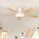Karlena 52'' Ceiling Fan With Led Lights And Remote Control
