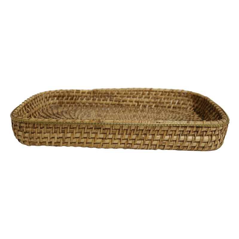 Panier en rotin Home & Manor