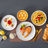 Aubra 16 Piece Porcelain China Dinnerware Set - Service for 4-1301377631