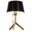 Lampe de table à trépied 16 po