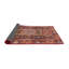 Tapis décoratif multicolore à motif abstrait-1903573102