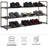 18 Pair Stackable Shoe Rack