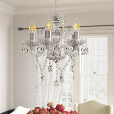 Xan 5 - Light Candle Style Chandelier
