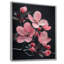 Fleur de pomme rose botanique - Art mural fleur de pommier-271541977-271541975