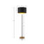 Lampe sur pied en métal