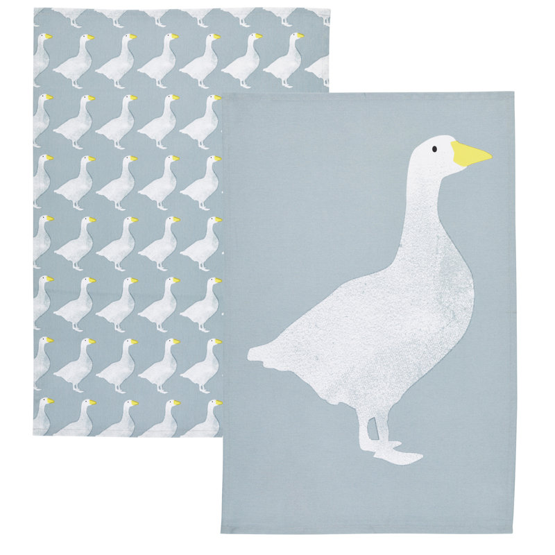 Goose 2 Piece Tea Towel Set