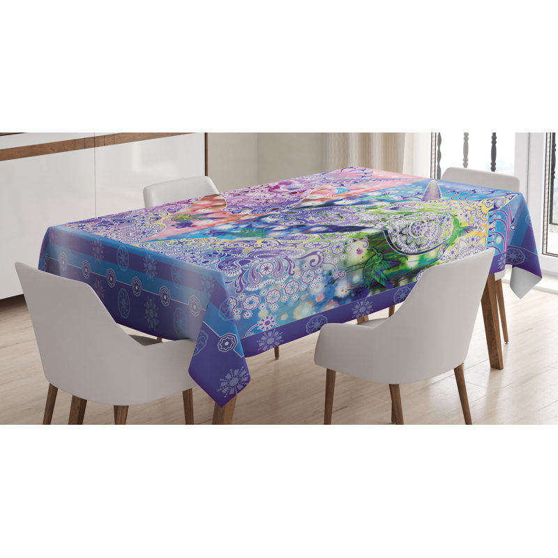 Unicorn Tablecloth, 90" x 60"