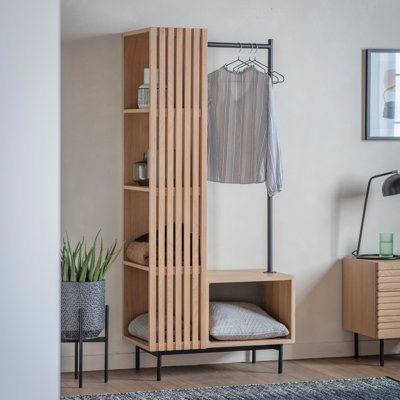 Greggery 0 Door Solid Wood Wardrobe