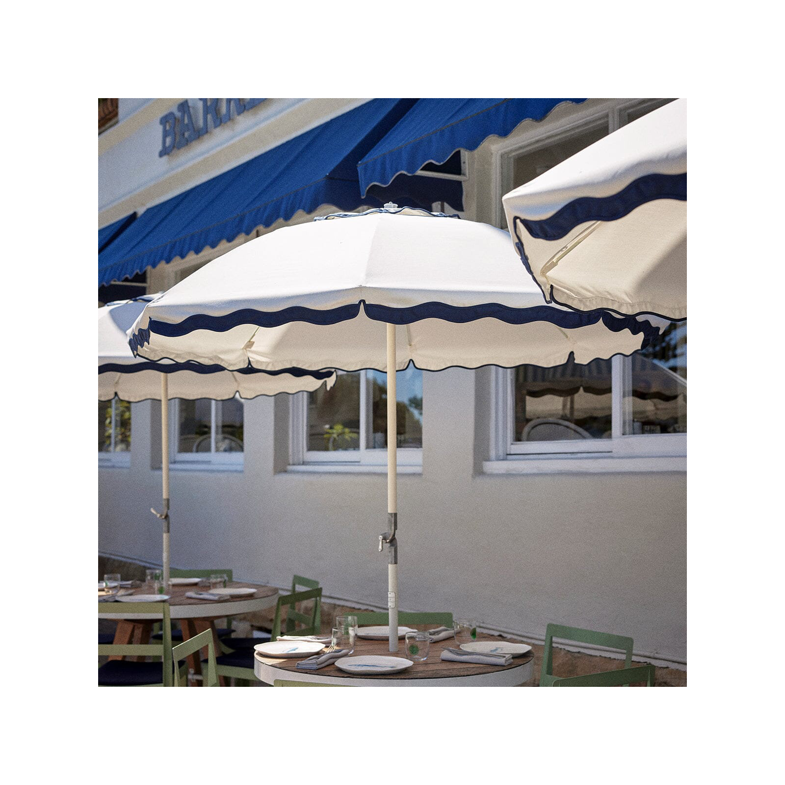 CLUB UMBRELLA - RIVIE, Rivie White