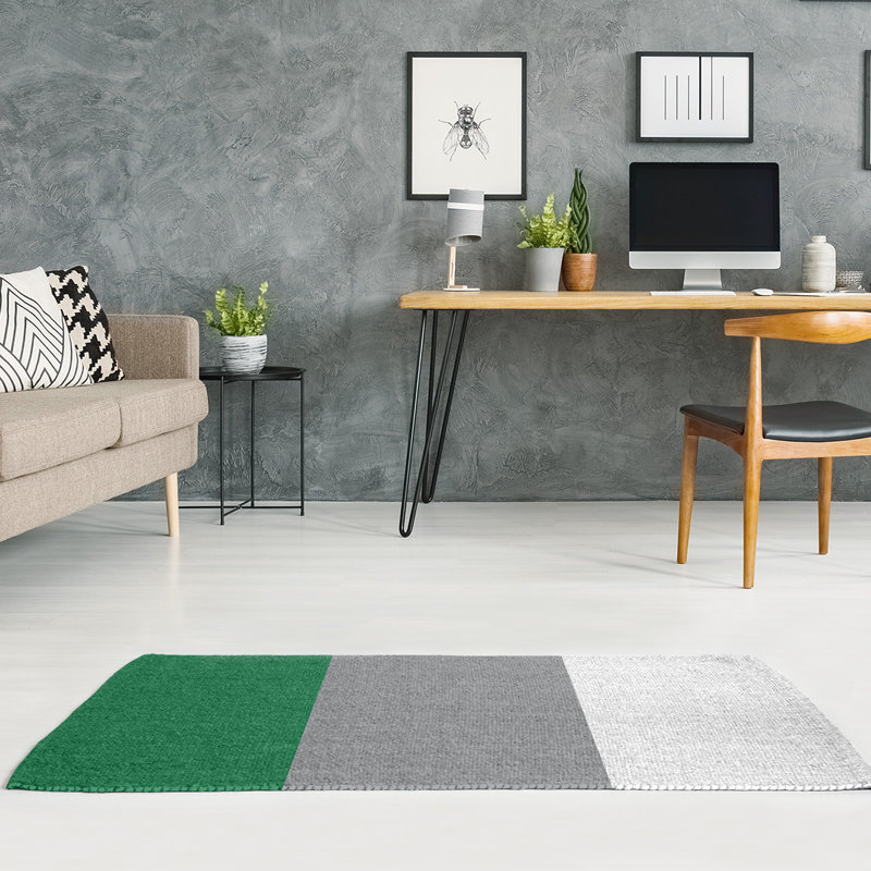 Chenille Indoor Rug, Rectangle 5' x 7'