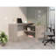 Bureau en L 59,61 po, bureau d'ordinateur, bureau personnel avec rangement-88634086