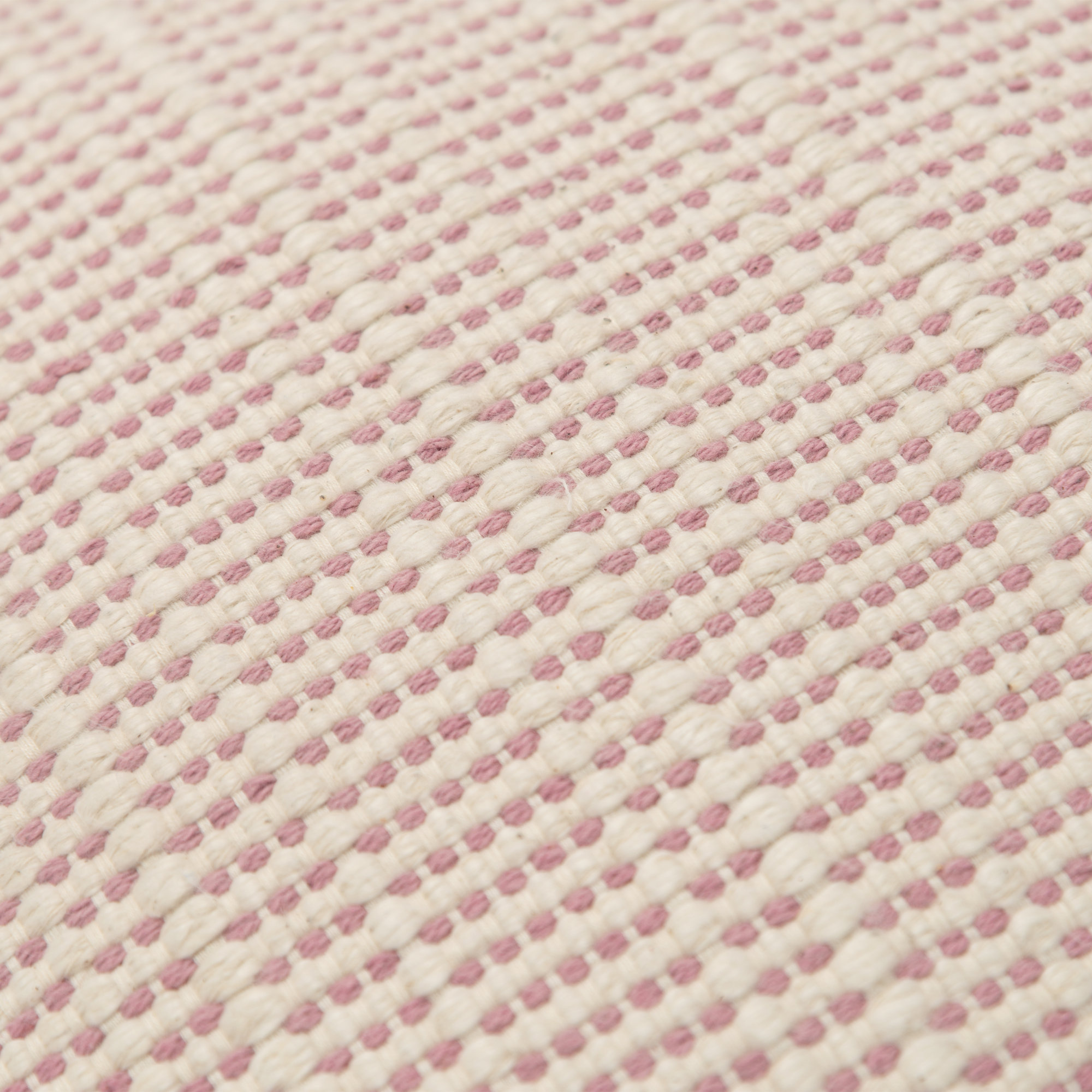 Migina Dots Cotton Throw Pillow, Pink