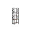 Jenna 150cm H x 47cm W Steel Standard Bookcase