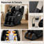 Fauteuil de massage à six rouleaux