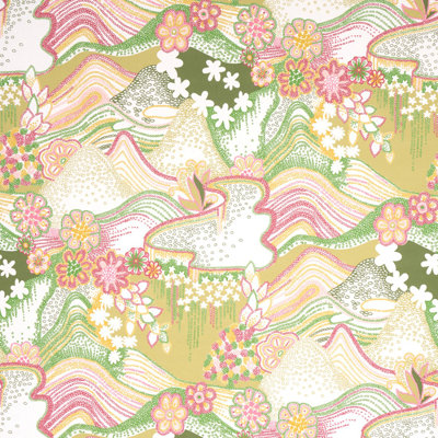 Schumacher x Clements Ribeiro Daisy Chain Wallpaper
