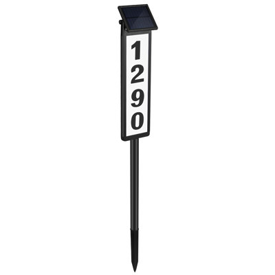 Rectangle Address Plaque Frame
