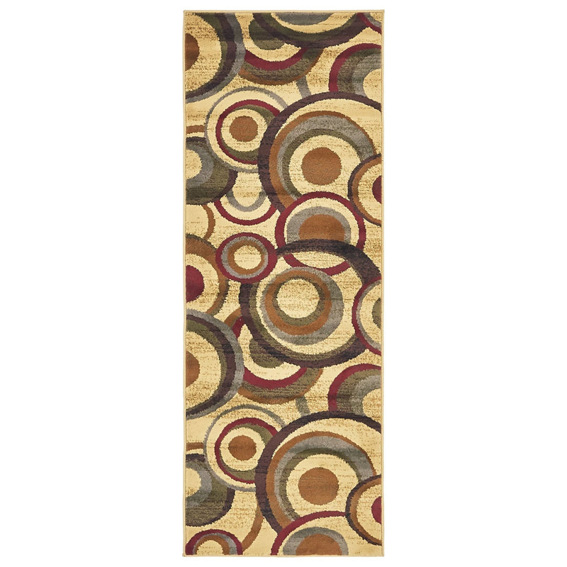 Ivetta Abstract Indoor Rug, Runner 2'2" x 6'1"