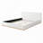 Velvet Upholstered Bed With Solid Wood Frame-2143563390