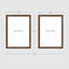 Ensemble de 2 encadrements muraux Premium Premium Fine Art Antique pour chambre à coucher 26 po x 36 po-521862976
