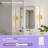 23.62" Gold Modern LED Wall Sconce - Dimmable 5-Color Adjustable Light Fixture With Acrylic Shade, Hardwired, For Bedroom, Hallway, Entryway Lighting-1338880369-1338880370