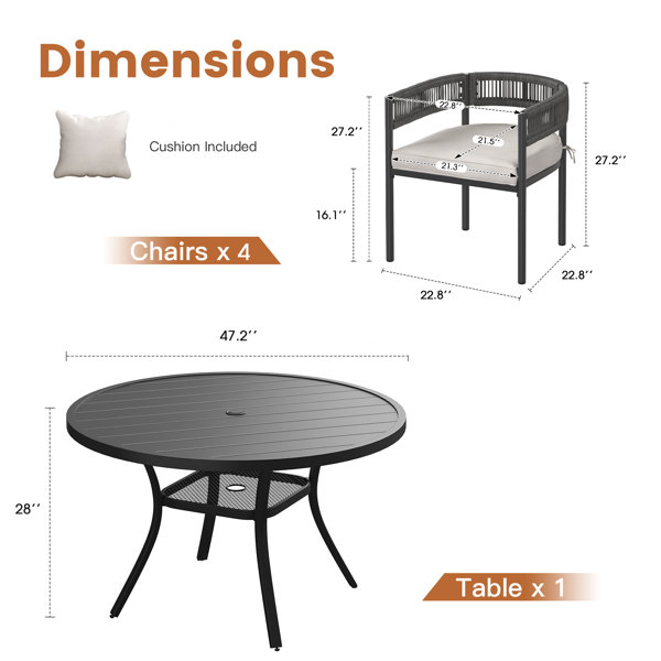 Dimensions du produit