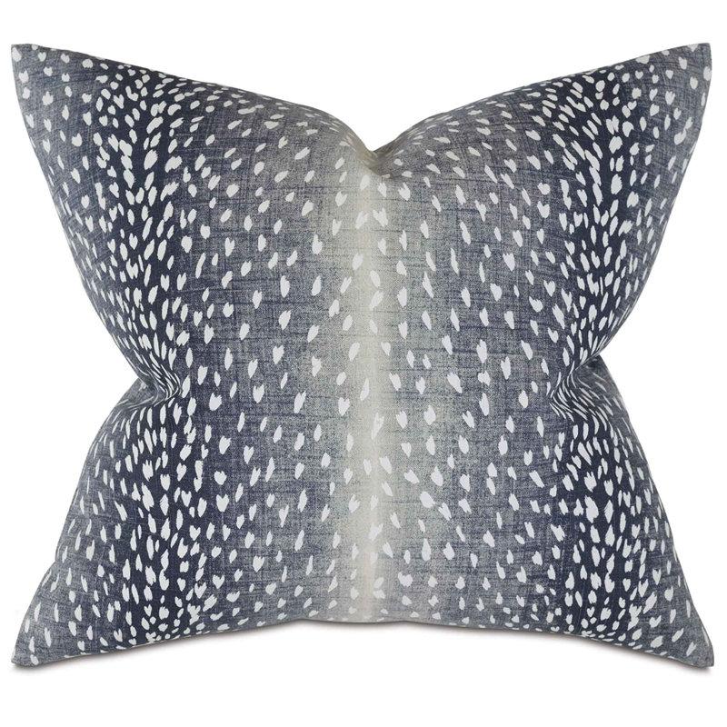 Wiley Animal Print Fabric, Navy