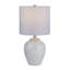 Ensemble de 2 lampes de table en céramique avec abat-jour en lin-1268745755