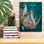 «Epino Graffiti» «Rhino And Falcons» par Heather Gauthier, art mural sur toile, 12 po x 16 po
