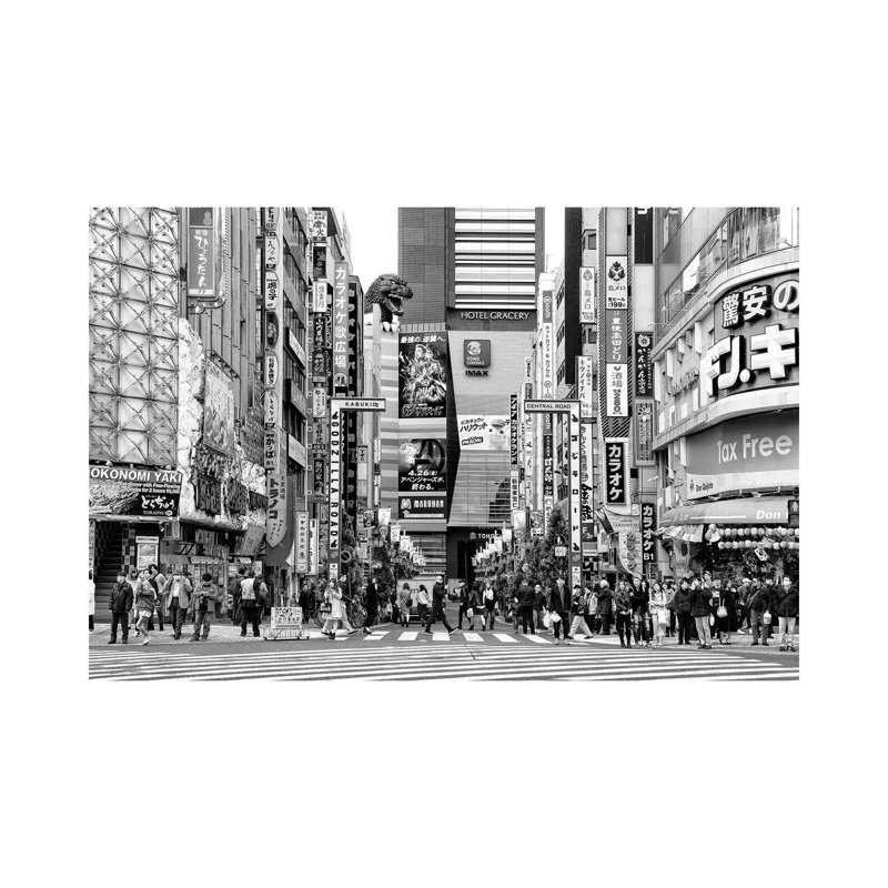 Godzilla Road by Philippe Hugonnard - Wrapped Canvas Print, 101.6 cm H x 66.04 cm W x 1.91 cm D