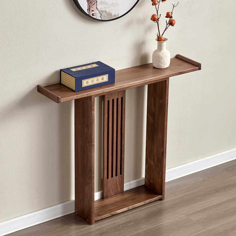 Console de style chinois simple et élégante, H 33,5 po x l 43,3 po x P 11,8 po