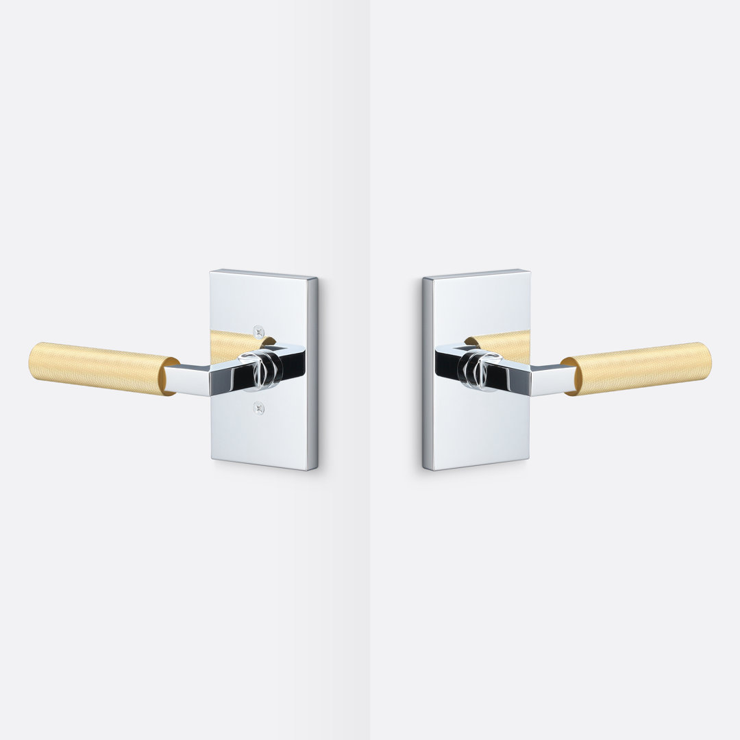 Levanto Passage Rosette, Knurled Grip Sure-Loc Hardware Base 