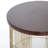 Shoshana Maxwell Gold Metal Side Table