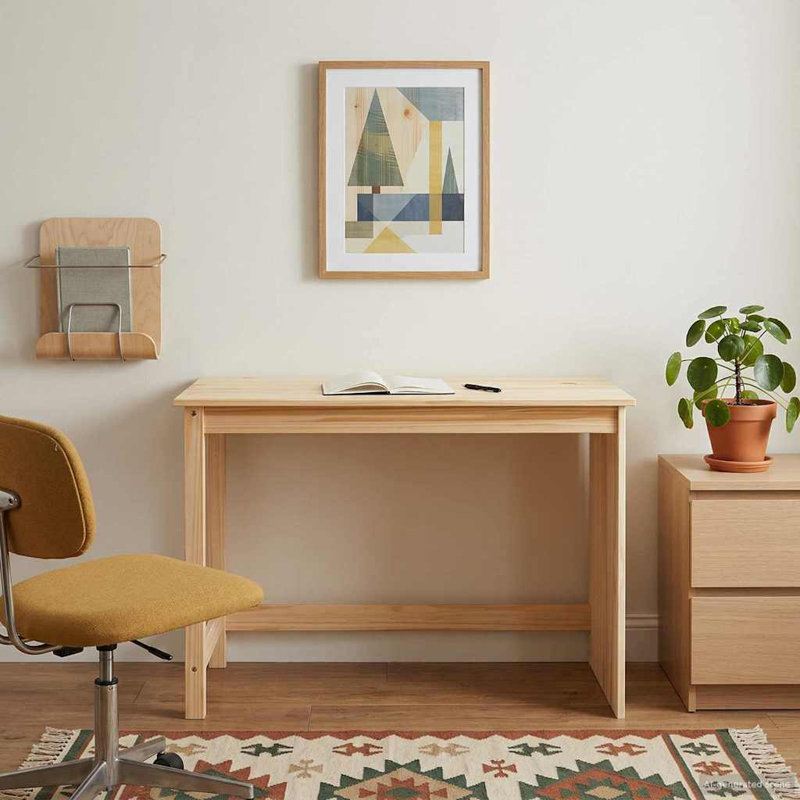 Solid Wood Writing Desk