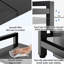Adonnis Steel Baker's Rack with Microwave Compatibility